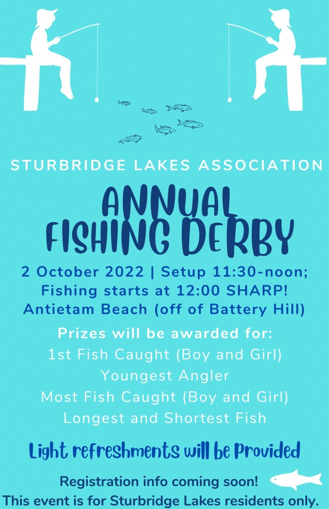 Fishing Derby Flyer 2022